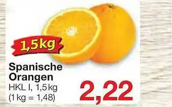 Jawoll Spanische Orangen Angebot