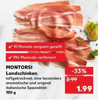 Kaufland Montorsi Landschinken 100g Angebot