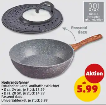 PENNY Hochrandpfanne Angebot