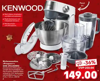 Kaufland KENWOOD Küchenmaschine Prospero+ (KHC 29A.HOWH) Angebot