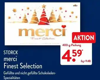 Aldi Nord Storck Merci Finest Selection 400g Angebot