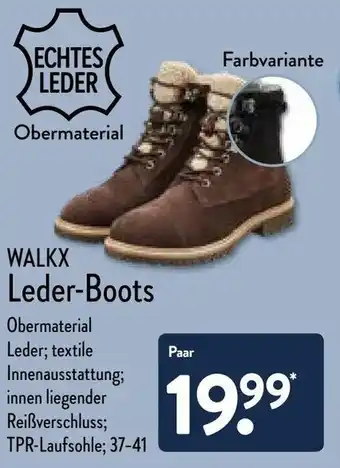 Aldi Nord Walkx Leder Boots Angebot