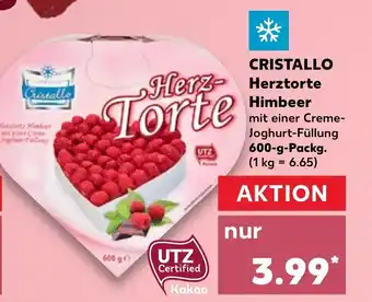 Kaufland Cristallo Herztorte Himbeer 600g Angebot