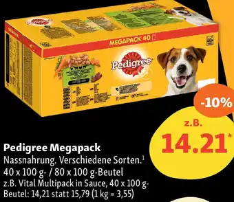 Fressnapf Pedigree Megapack Angebot