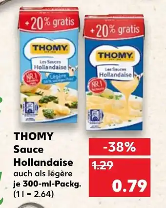 Kaufland Thomy Sauce Hollandaise 300ml Angebot