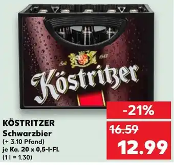 Kaufland KÖSTRITZER Schwarzbier Angebot