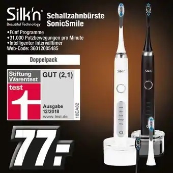 K+B Expert Silk'n Schallzahnbürste SonicSmile Angebot