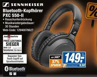 HEM Expert Sennheiser Bluetooth Kopfhörer PXC 550-II Angebot