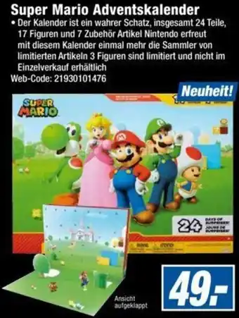 Expert Super Mario Adventskalender Angebot