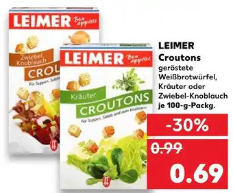 Kaufland Leimer Croutons 100g Angebot