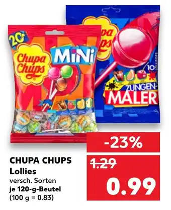 Kaufland Chupa Chups Lollies 120g Beutel Angebot