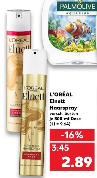 Kaufland L'oréal Elnett Haarspray 300ml Angebot