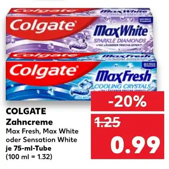 Kaufland Colgate Zahncreme 75ml Angebot