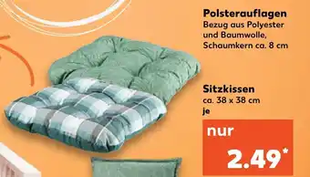 Kaufland Polsterauflagen oder Sitzkissen Angebot