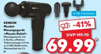 Kaufland Kendox Muskel Massagegerät Muscle Relief Angebot