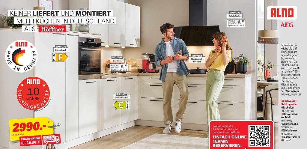 Alno eine moderne küche Angebot bei Höffner