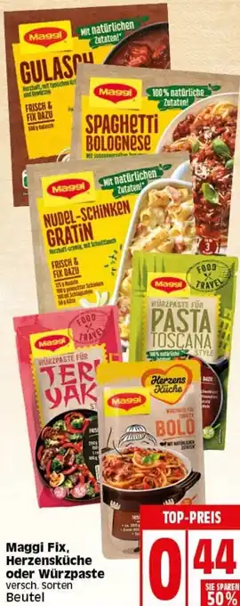 Elli Markt Maggi Fix Herzensküche Oder Würzpaste Beutel Angebot