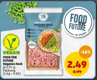 PENNY Food for Future Veganes Hack 275g Angebot