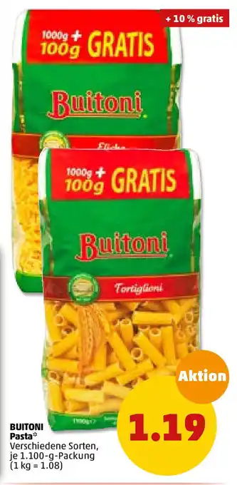 PENNY Buitoni Pasta 1100g Angebot