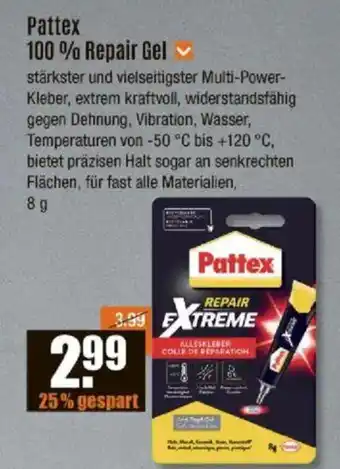 V Baumarkt Pattex 100 % Repair Gel Angebot