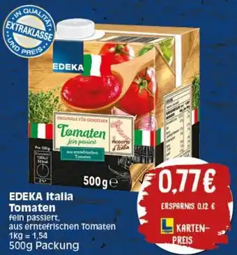 Elli Markt Edeka Italia Tomaten 500g Packung Angebot