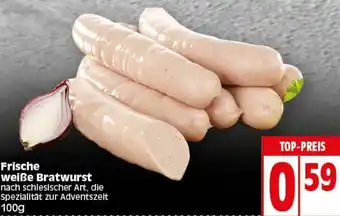 Elli Markt Frische Weiẞe Bratwurst 100g Angebot