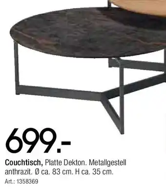 Zurbrüggen Couchtisch Angebot