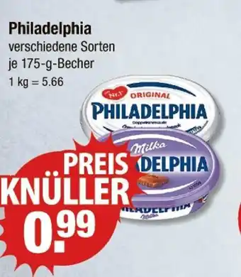 V Markt Philadelphia frischkäse Angebot