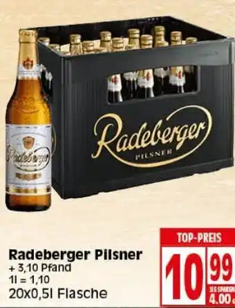 Elli Markt Radeberger Pilsner Angebot