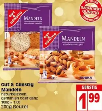 Elli Markt Gut & Günstig Mandeln Angebot