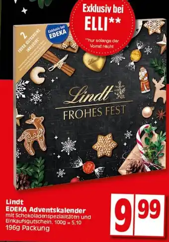 Elli Markt Lindt Edeka Adventskalender Angebot