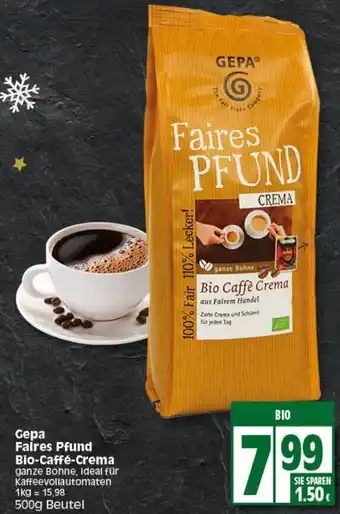 Elli Markt Gepa Faires Pfund Bio-Caffé-Crema Angebot