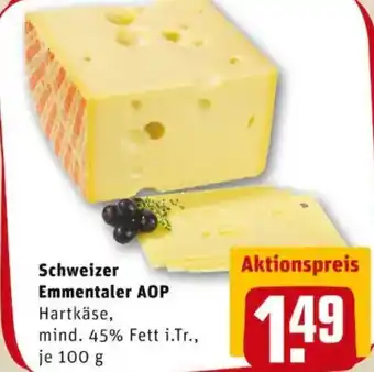 REWE PETZ Schweizer Emmentaler AOP Angebot