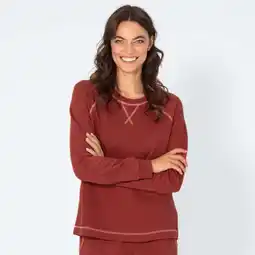 NKD Damen Pullover mit Kontrastnähten Angebot