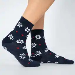 NKD Damen-ABS-Socken mit Weihnachts-Motiven, 2er-Pack Angebot