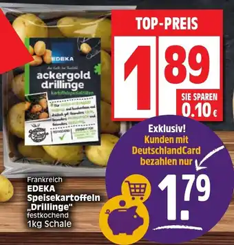 Edeka Edeka Speisekartoffeln Drillinge 1kg Angebot