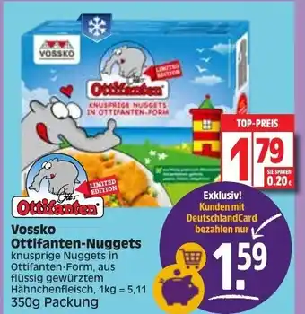 Edeka Vossko Ottifanten Nuggets 350g Angebot