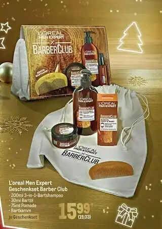 METRO L‘oreal men expert geschenkset barber club Angebot