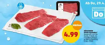 PENNY Mühlenhof Rinder Rouladen 500g Angebot