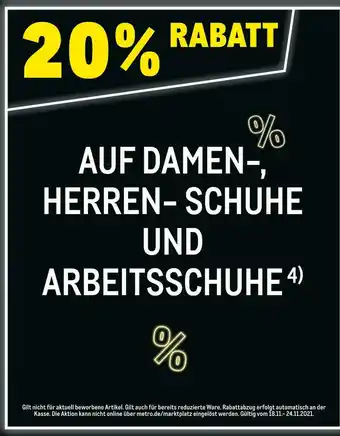 METRO 20% rabatt Angebot