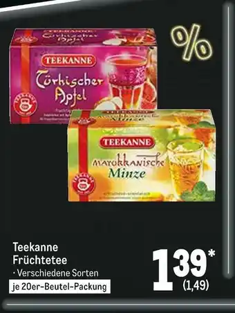 METRO Teekanne früchtetee Angebot