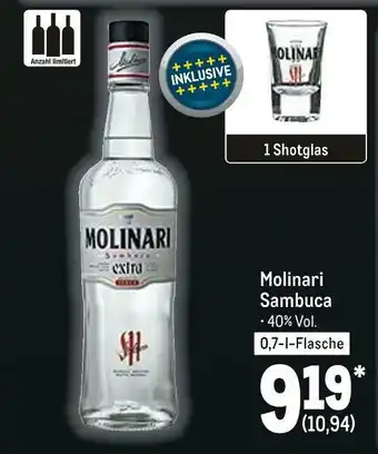 METRO Molinari sambuca Angebot
