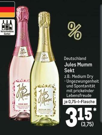 METRO Jules mumm sekt Angebot