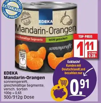 Edeka Edeka Mandarin Orangen 300/312g Angebot