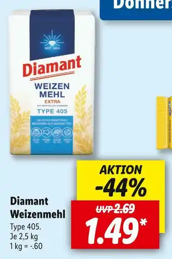 Lidl Diamant weizenmehl Angebot