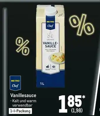 METRO Metro chef vanillesauce Angebot