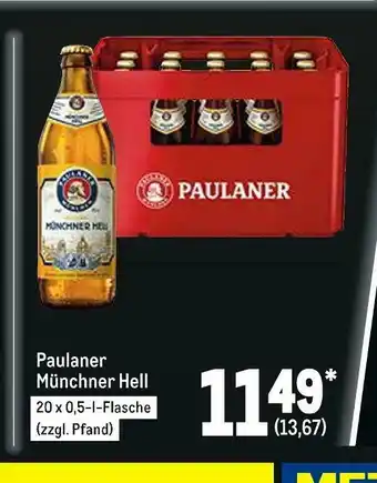 METRO Paulaner münchner hell Angebot