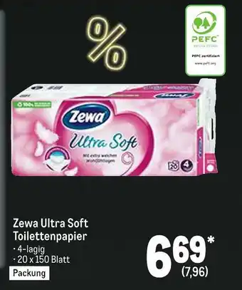 METRO Zewa ultra soft toilettenpapier Angebot