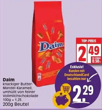 Edeka Daim 200g Beutel Angebot