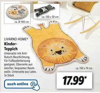 Lidl Livarno home kinder-teppich Angebot